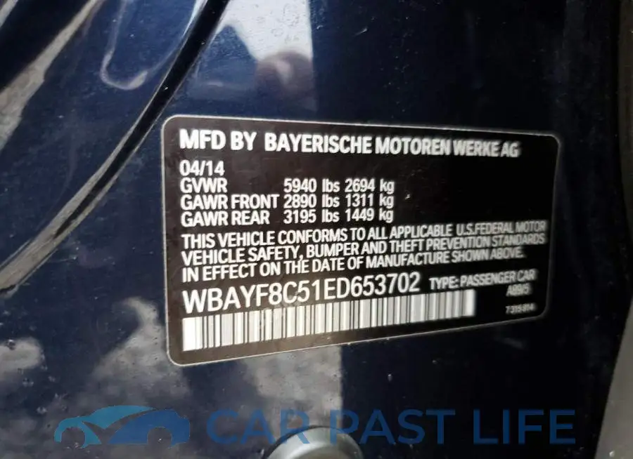 WBAYF8C51ED653702# 12