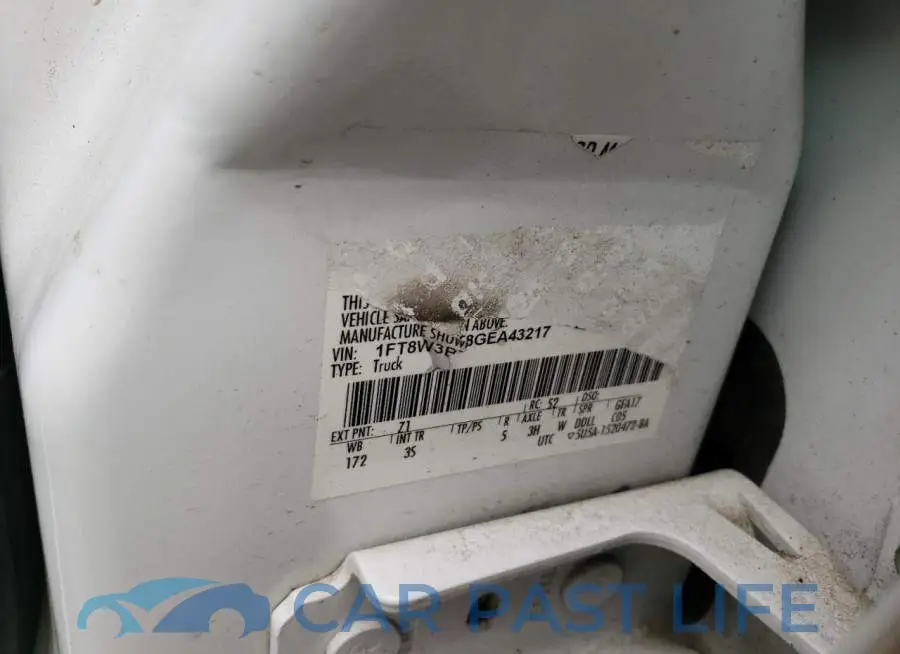1FT8W3BT8GEA43217# 13