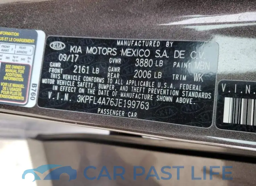 3KPFL4A76JE199763# 13