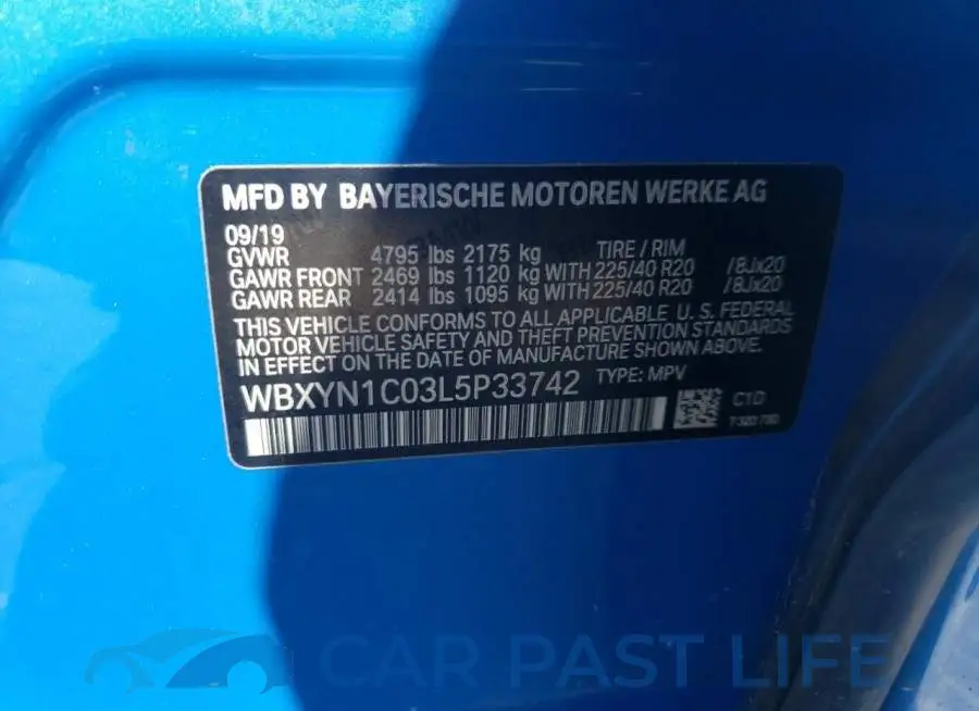 WBXYN1C03L5P33742# 13