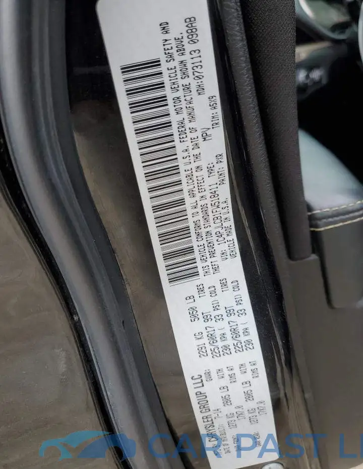 1C4PJLCB1FW518411# 12