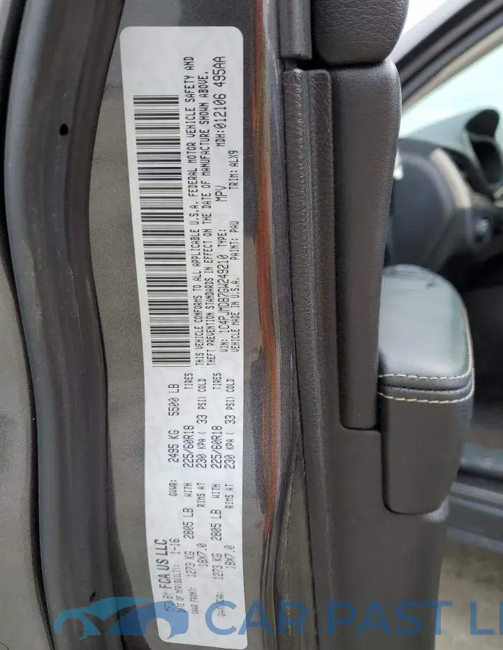 1C4PJMDB7GW249210# 14