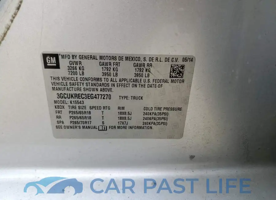 3GCUKREC3EG477270# 12