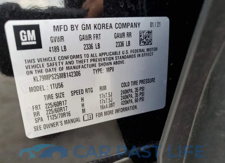 KL79MPS25MB142306# 13