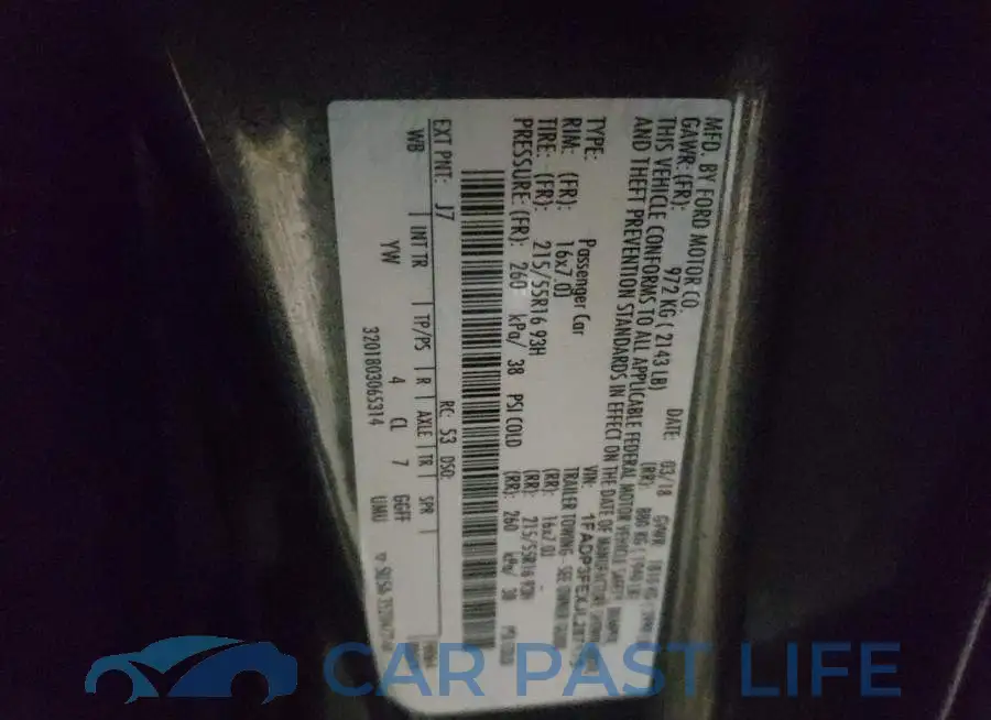1FADP3FEXJL287175# 12