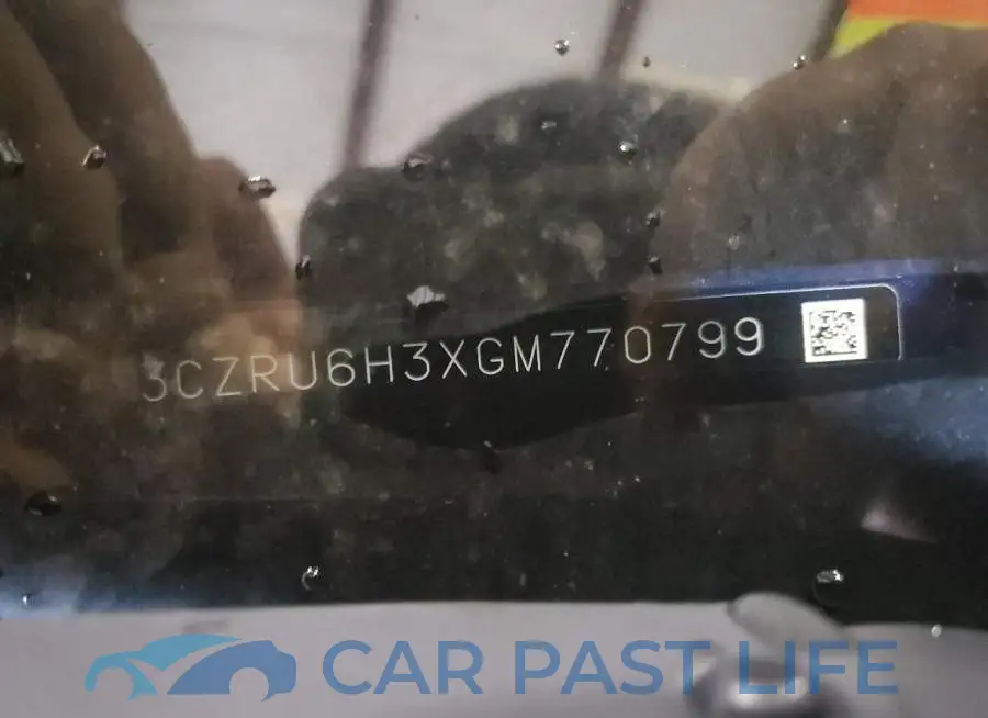 3CZRU6H3XGM770799# 13