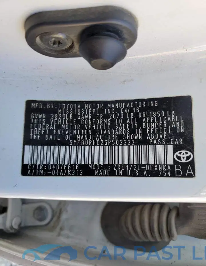 5YFBURHE2GP502333# 12