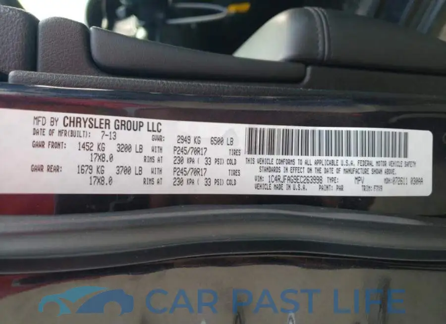 1C4RJFAG9EC263998# 13