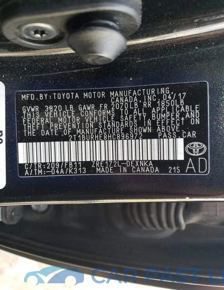 2T1BURHE8HC896972# 12