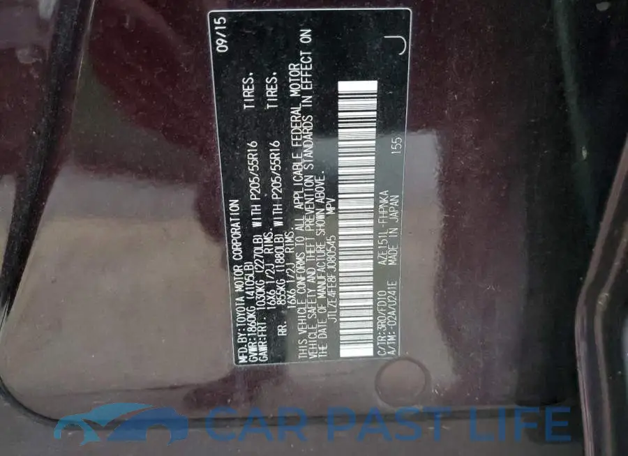 JTLZE4FE8FJ080545# 13