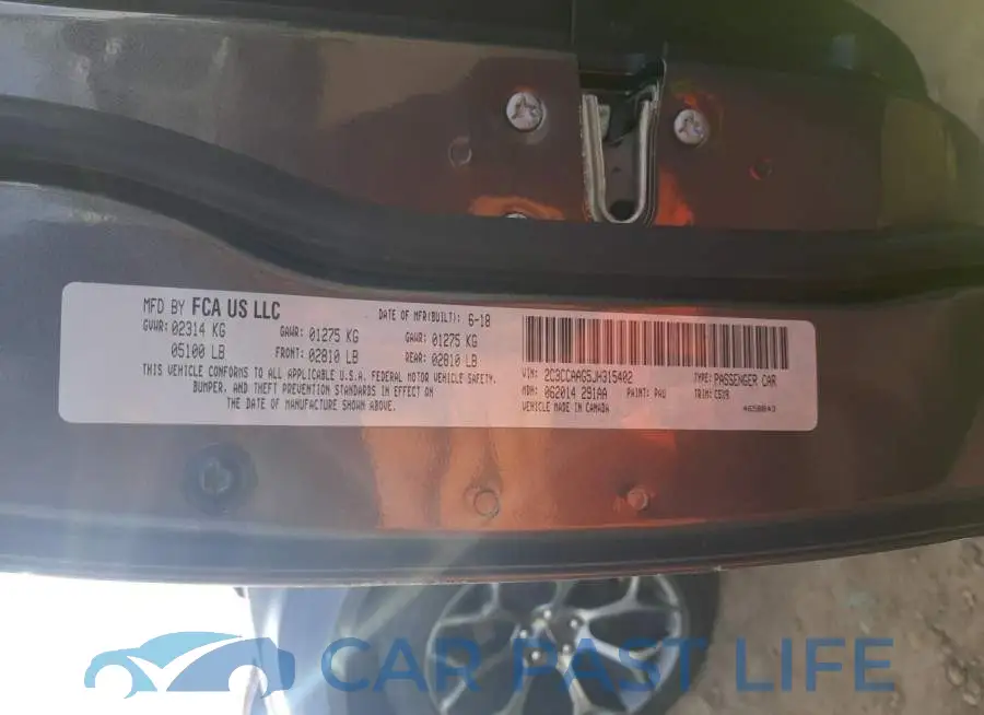 2C3CCAAG5JH315402# 12