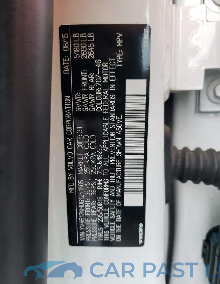 YV4612NM0G1241685# 12