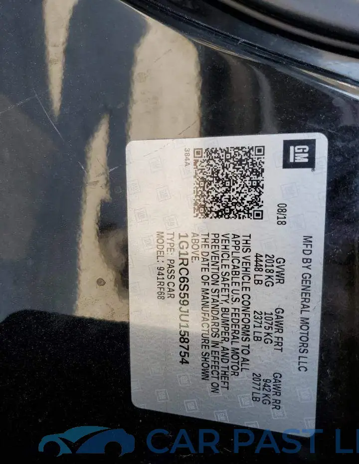 1G1RC6S59JU158754# 12