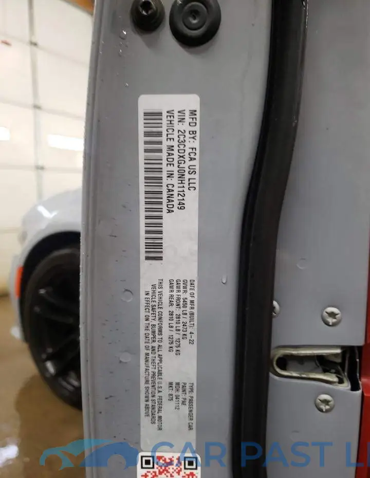 2C3CDXGJ0NH112149# 12