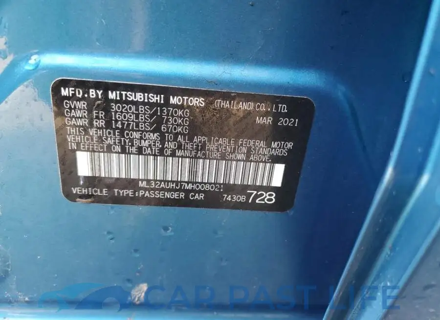 ML32AUHJ7MH008021# 12
