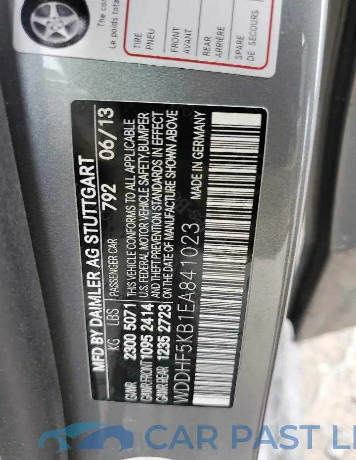 WDDHF5KB1EA841023# 12