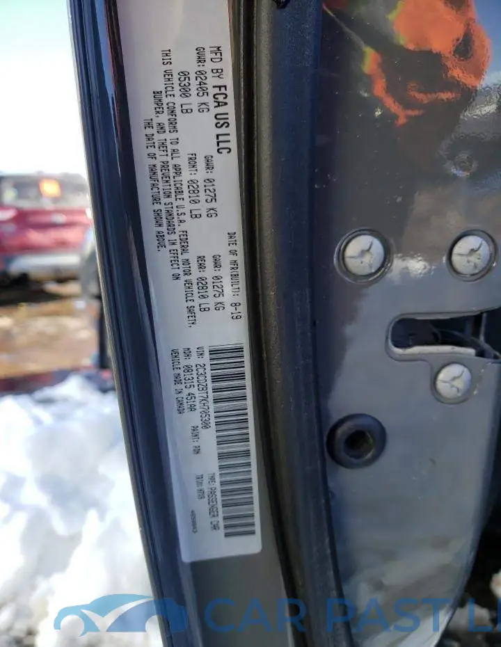 2C3CDZBT7KH705300# 12