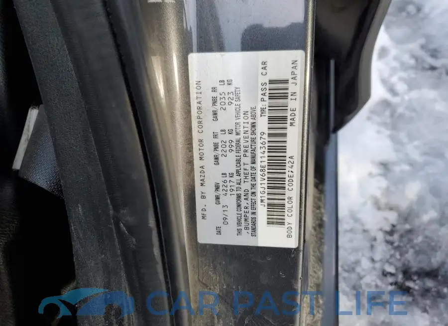 JM1GJ1V68E1143679# 12