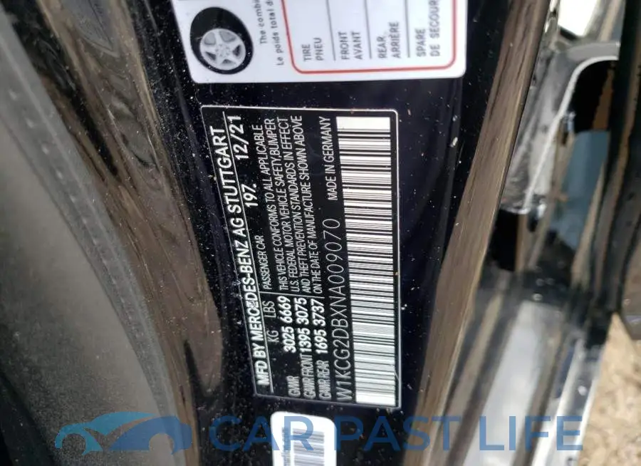 W1KCG2DBXNA009070# 12