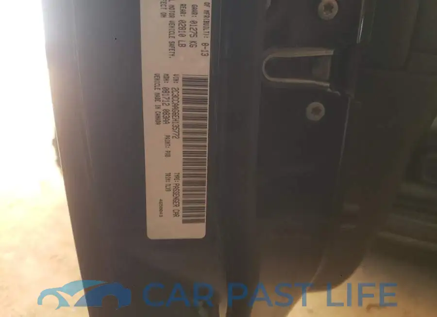 2C3CCAAG6EH135772# 12