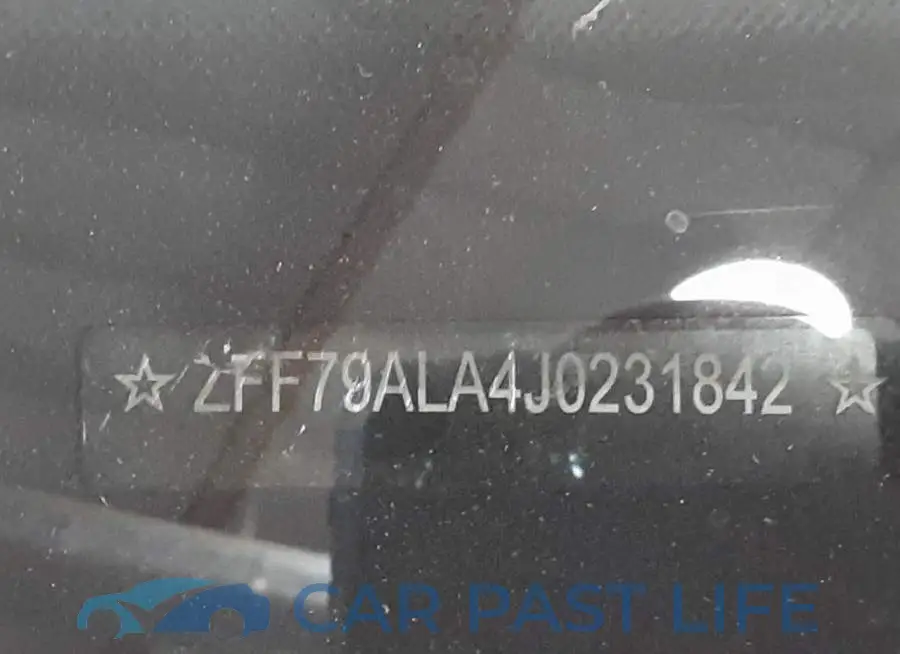 ZFF79ALA4J0231842# 14