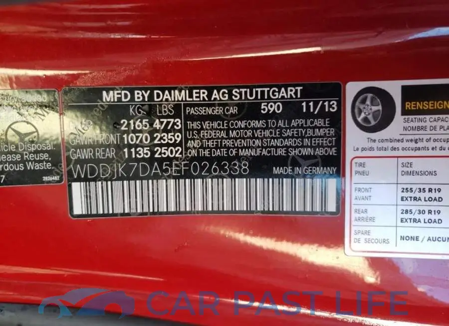 WDDJK7DA5EF026338# 12
