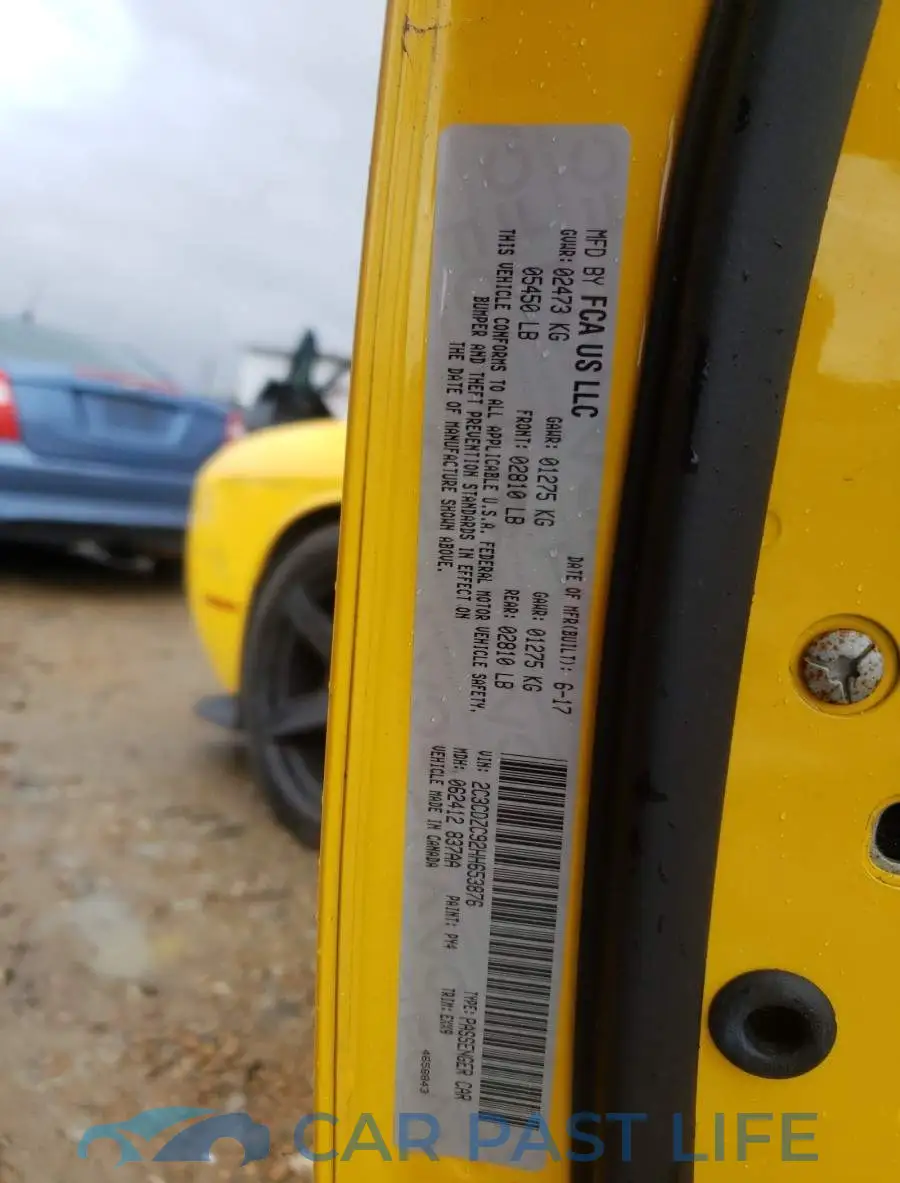 2C3CDZC92HH653876# 10