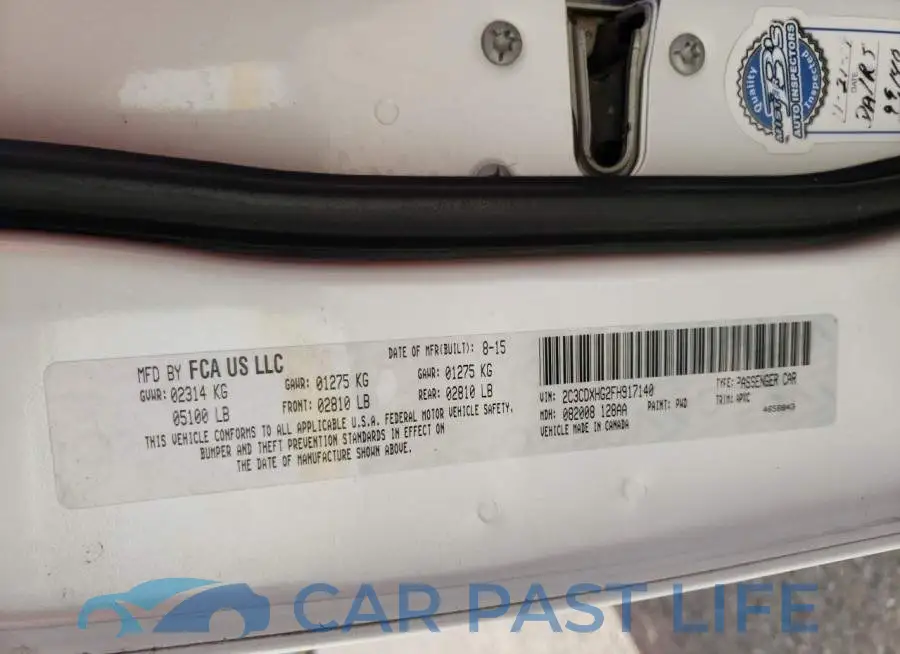 2C3CDXHG2FH917140# 12