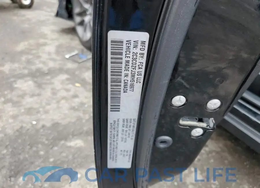 2C3CDZFJ3MH516977# 12