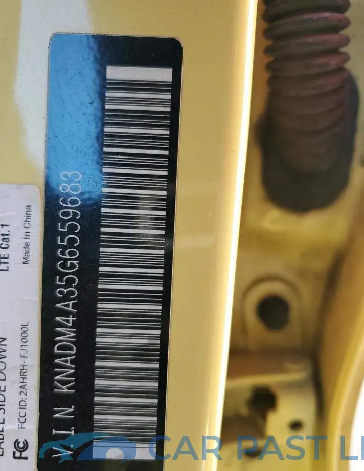 KNADM4A35G6559683# 12