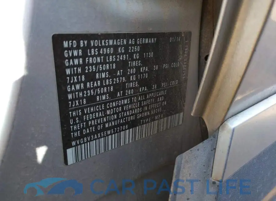 WVGBV3AX5EW572706# 12