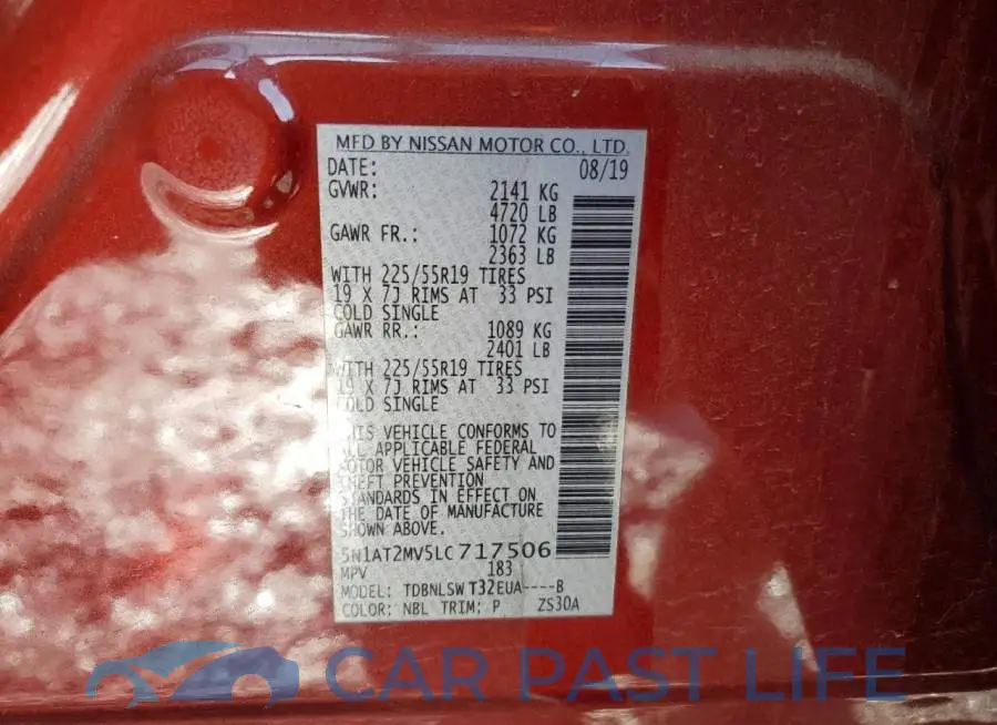 5N1AT2MV5LC717506# 13
