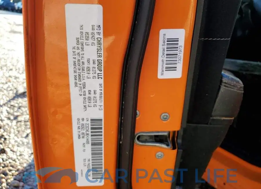 2C3CDXEJ8EH144995# 13