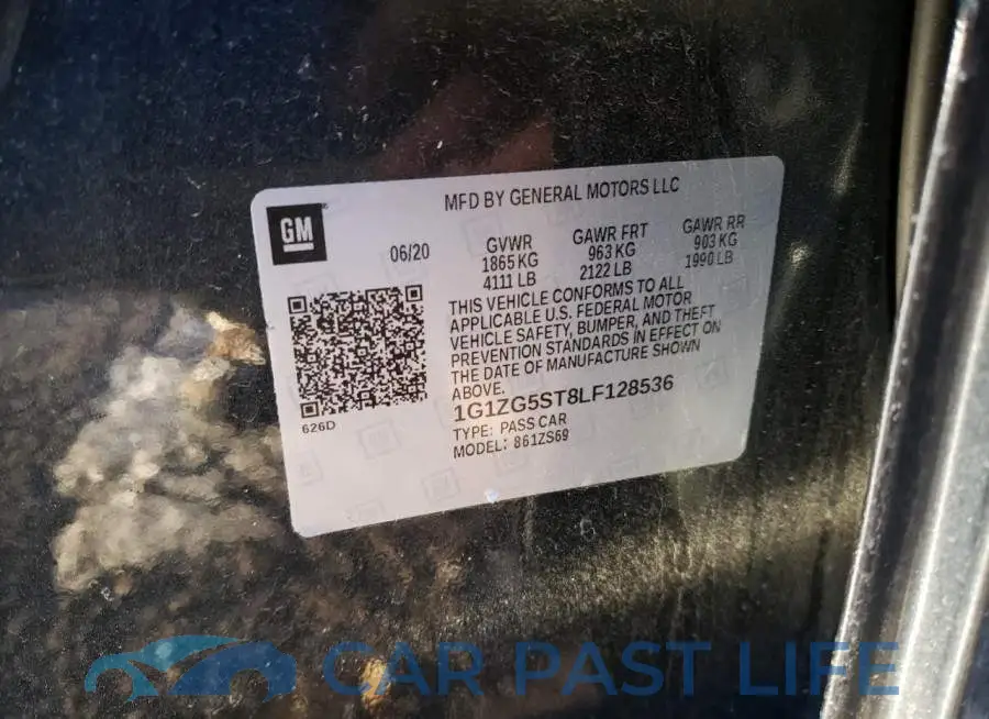 1G1ZG5ST8LF128536# 12