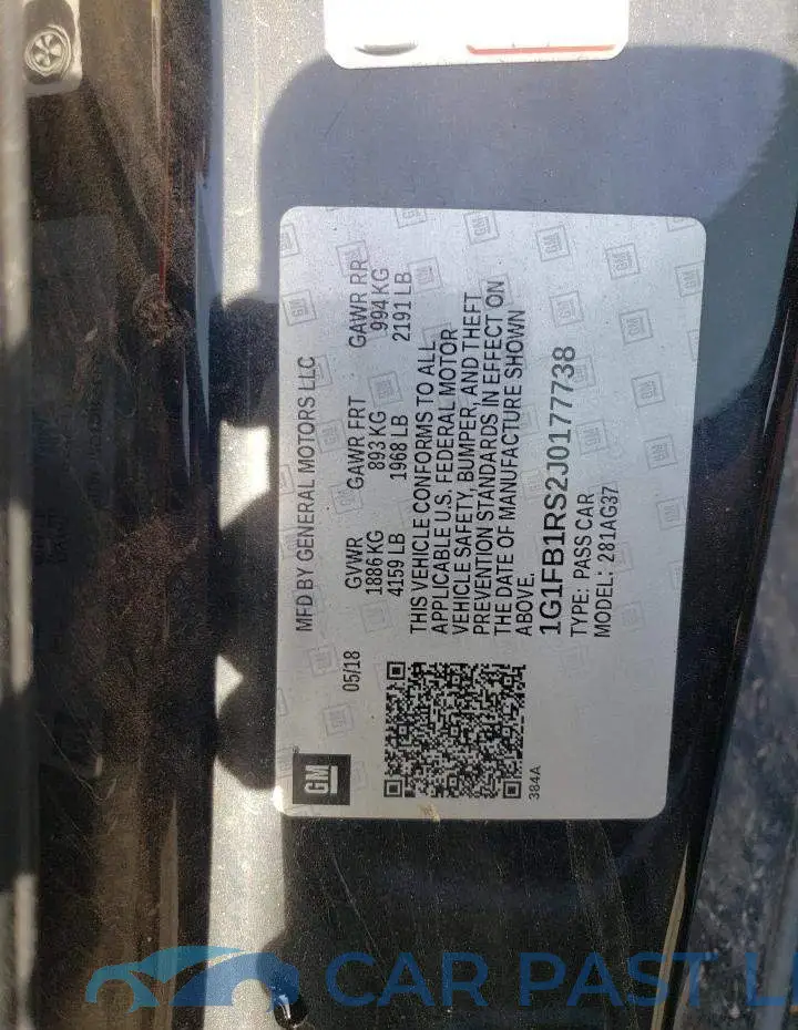 1G1FB1RS2J0177738# 13