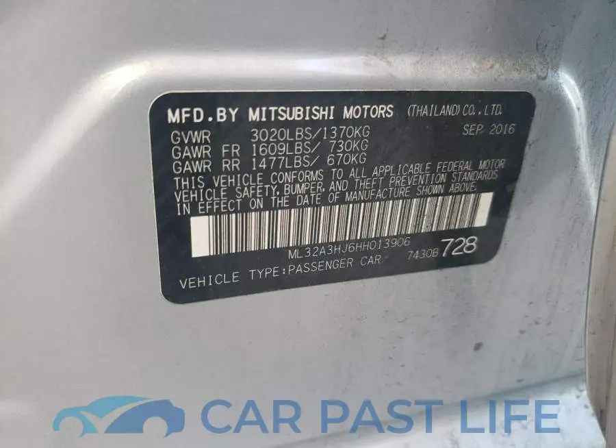 ML32A3HJ6HH013906# 12