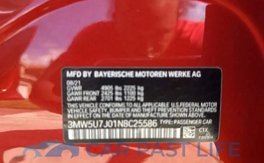 3MW5U7J01N8C25586# 10