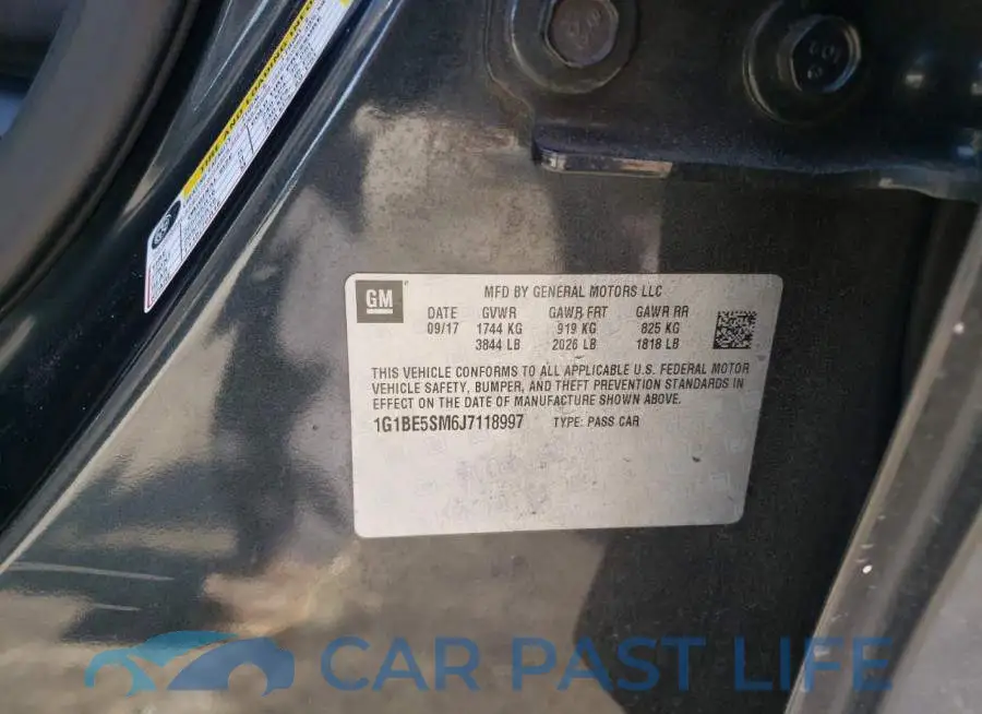 1G1BE5SM6J7118997# 12