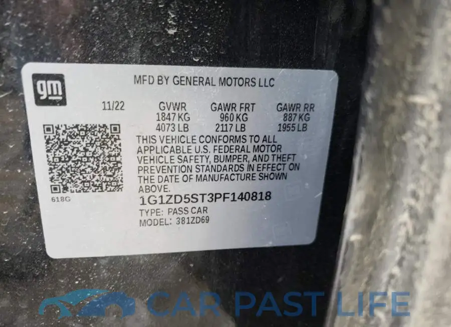 1G1ZD5ST3PF140818# 13