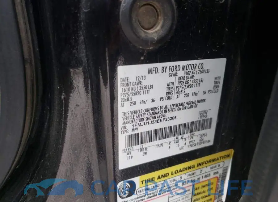 1FMJU1J53EEF23205# 13