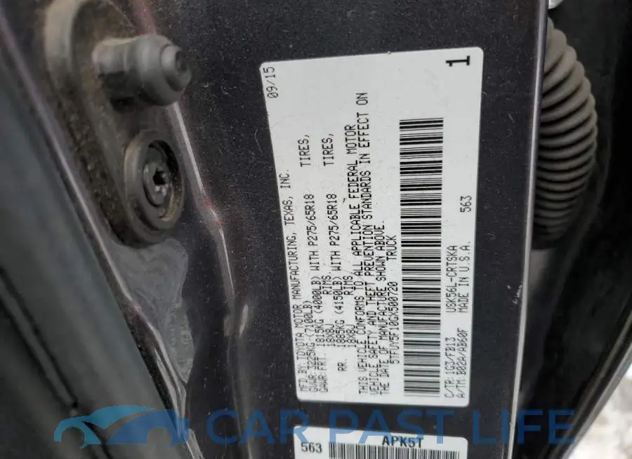 5TFUY5F10GX500720# 12
