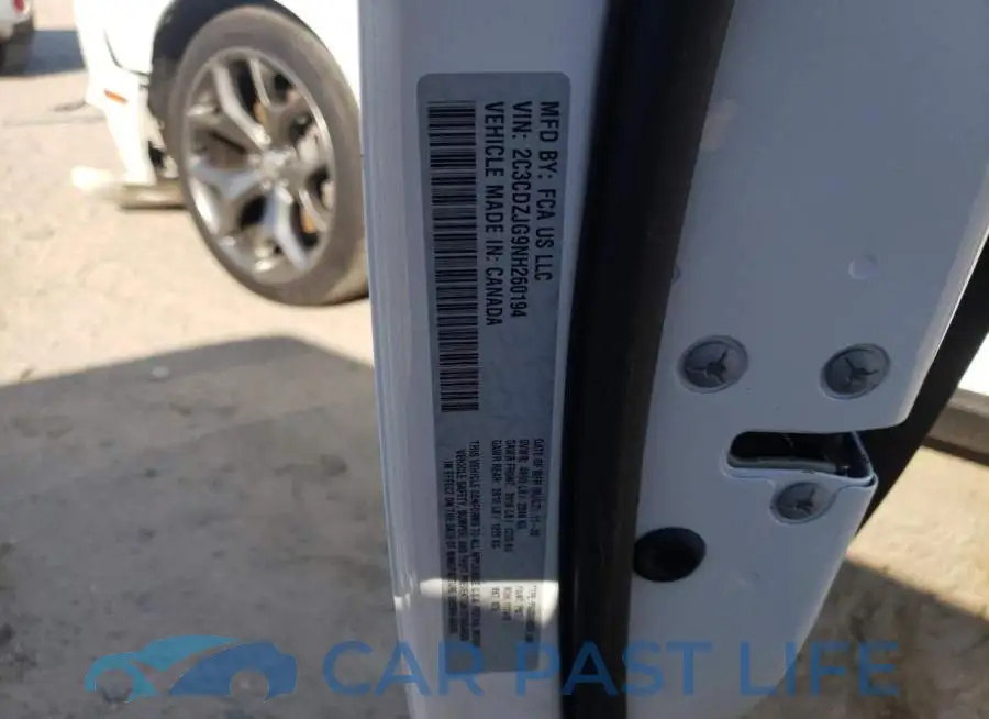 2C3CDZJG9NH260194# 12