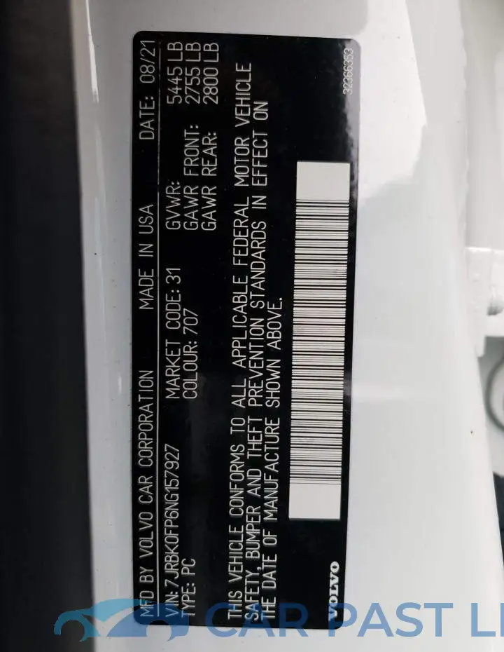 7JRBK0FP6NG157927# 12