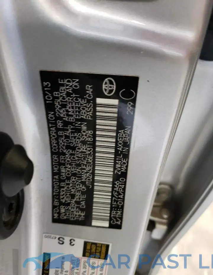 JTDZN3EU6E3311878# 10