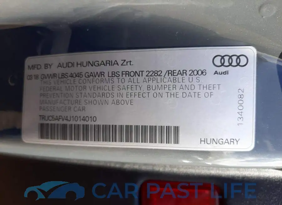 TRUC5AFV4J1014010# 13