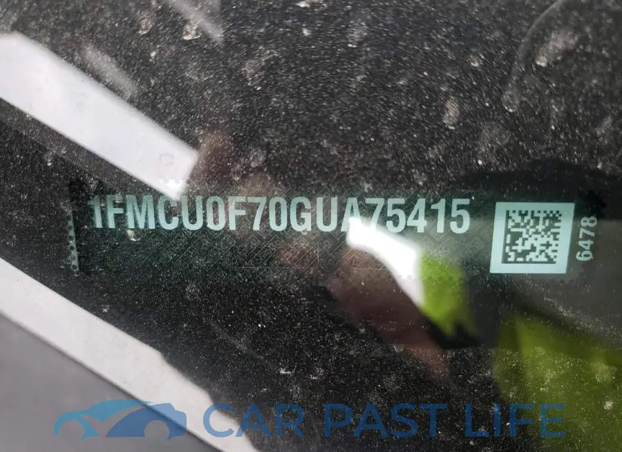1FMCU0F70GUA75415# 13