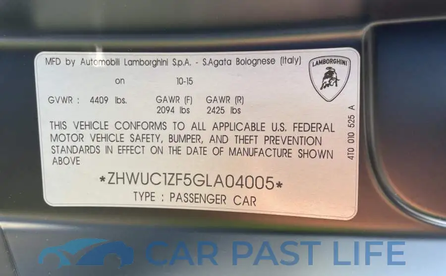 ZHWUC1ZF5GLA04005# 10