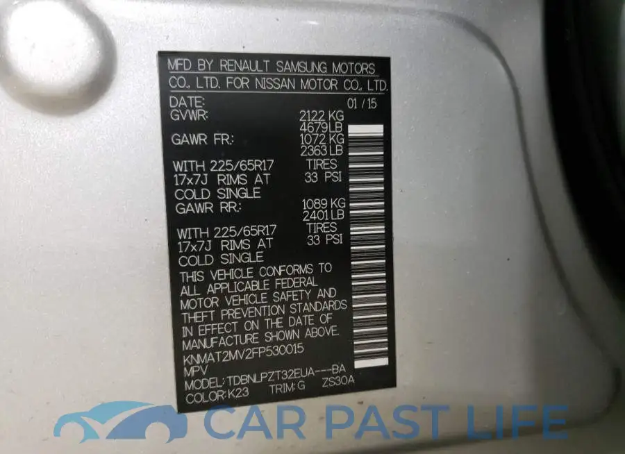 KNMAT2MV2FP530015# 13