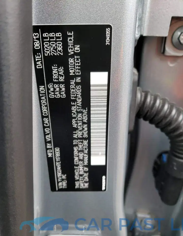 YV1902AH7E1178930# 12