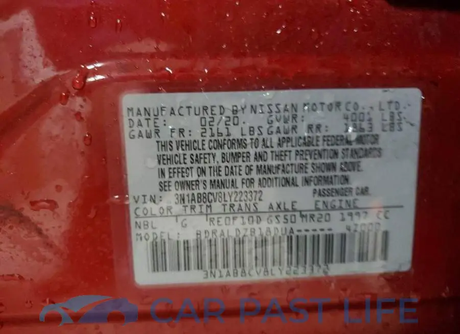 3N1AB8CV8LY223372# 12